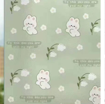 Static Bathroom Bathroom Transparent Opaque Privacy Kitchen Window Frosted Glass Sticker