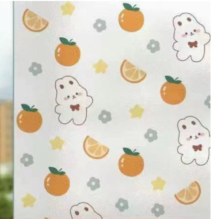 Static Bathroom Bathroom Transparent Opaque Privacy Kitchen Window Frosted Glass Sticker