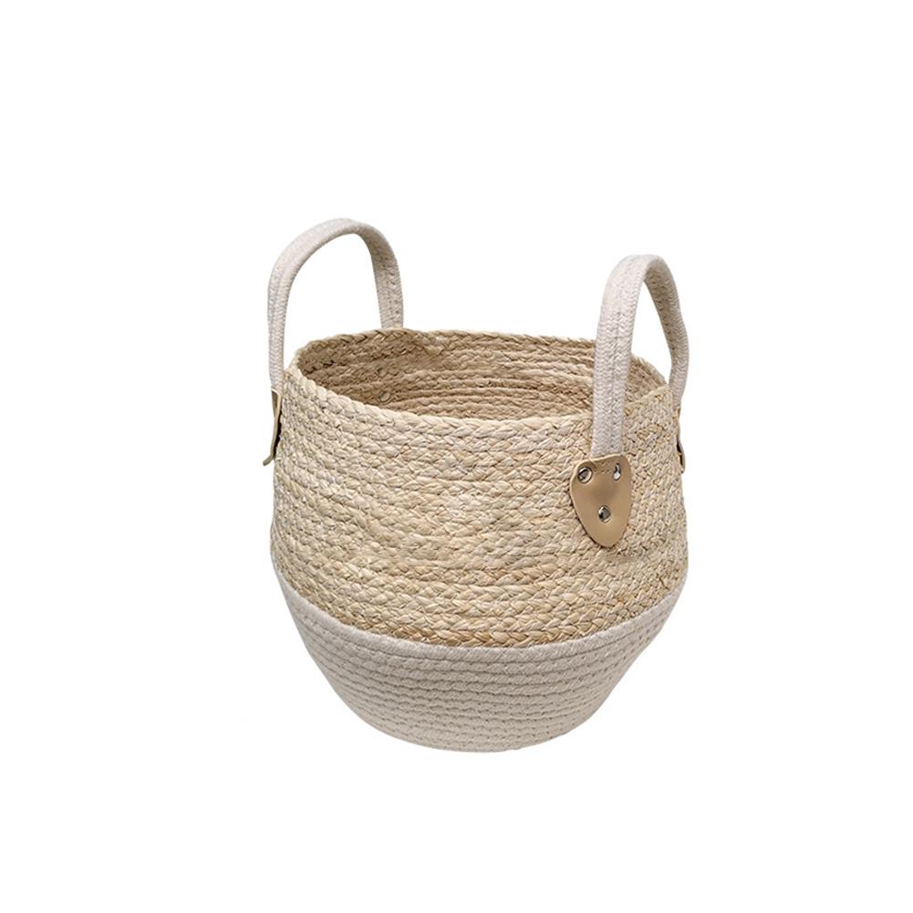 Straw storage basket