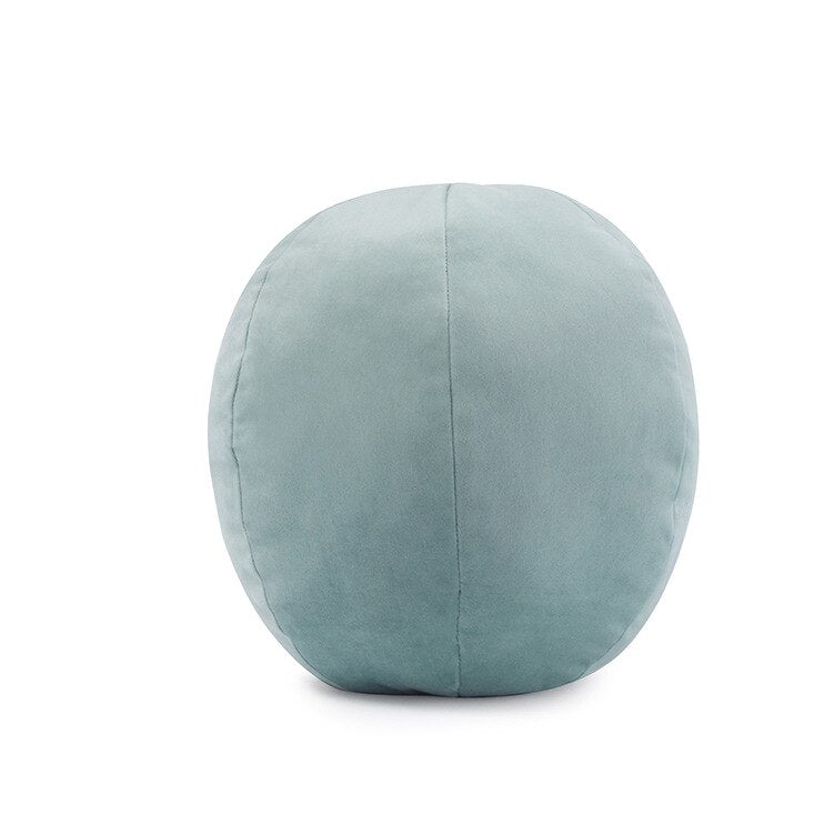 Velvet ball pillow