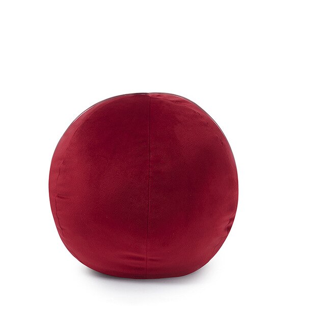 Velvet ball pillow
